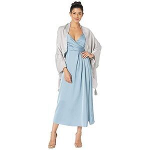 Echo Design Stole with Curly Edge Wrap (Echo Silver)